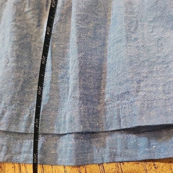 Blue Ruffle Dress Size 8 - Picture 5 of 10